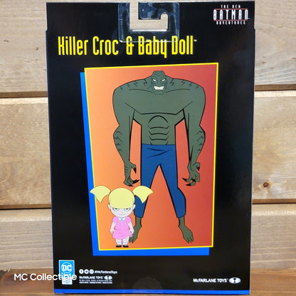 Killer Croc & Baby Doll DC The New Batman Adventures Mcfarlane 6in Action Figure