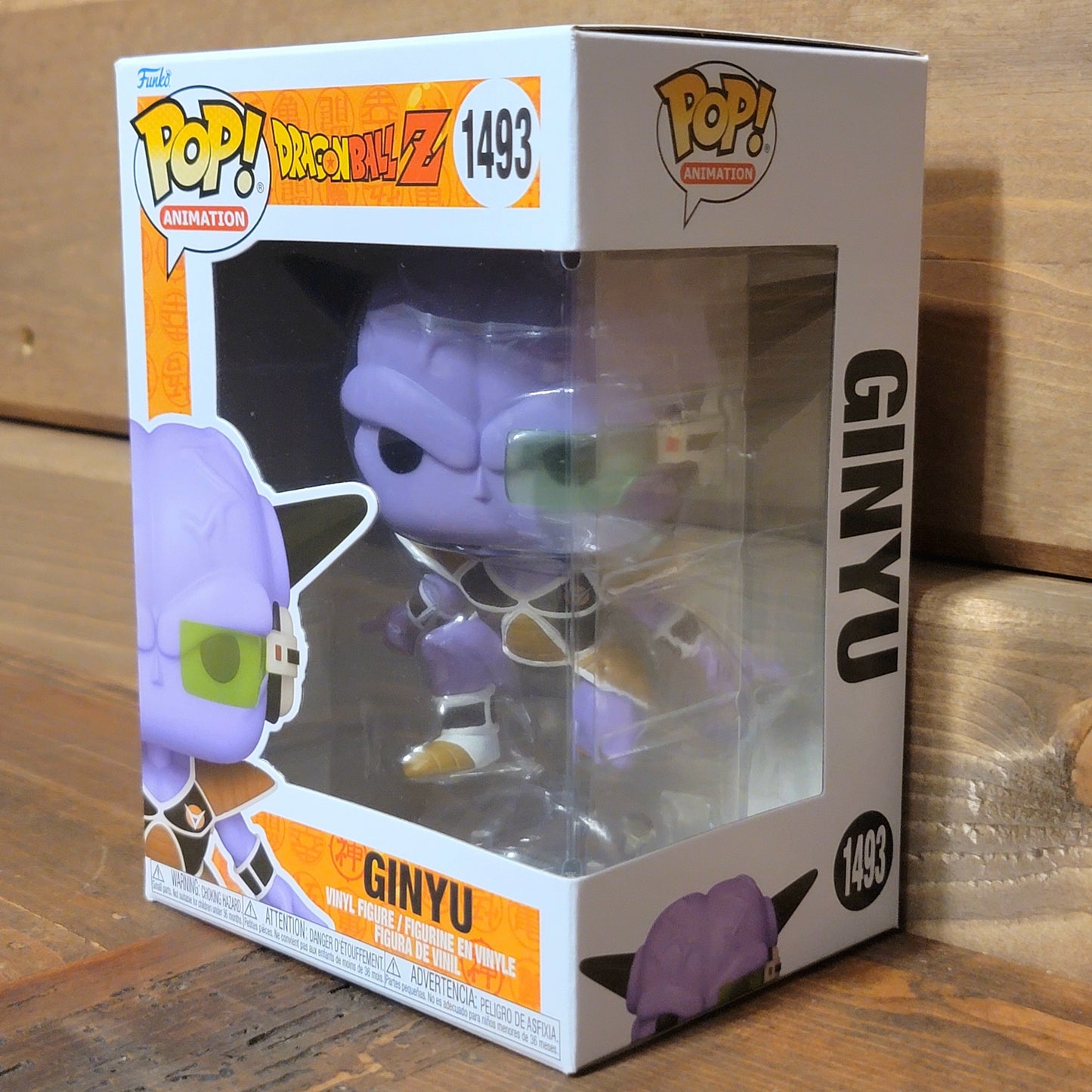 Captain Ginyu 1493 Ginyu Force Dragon Ball Z DBZ Anime Funko Pop! Vinyl Figure