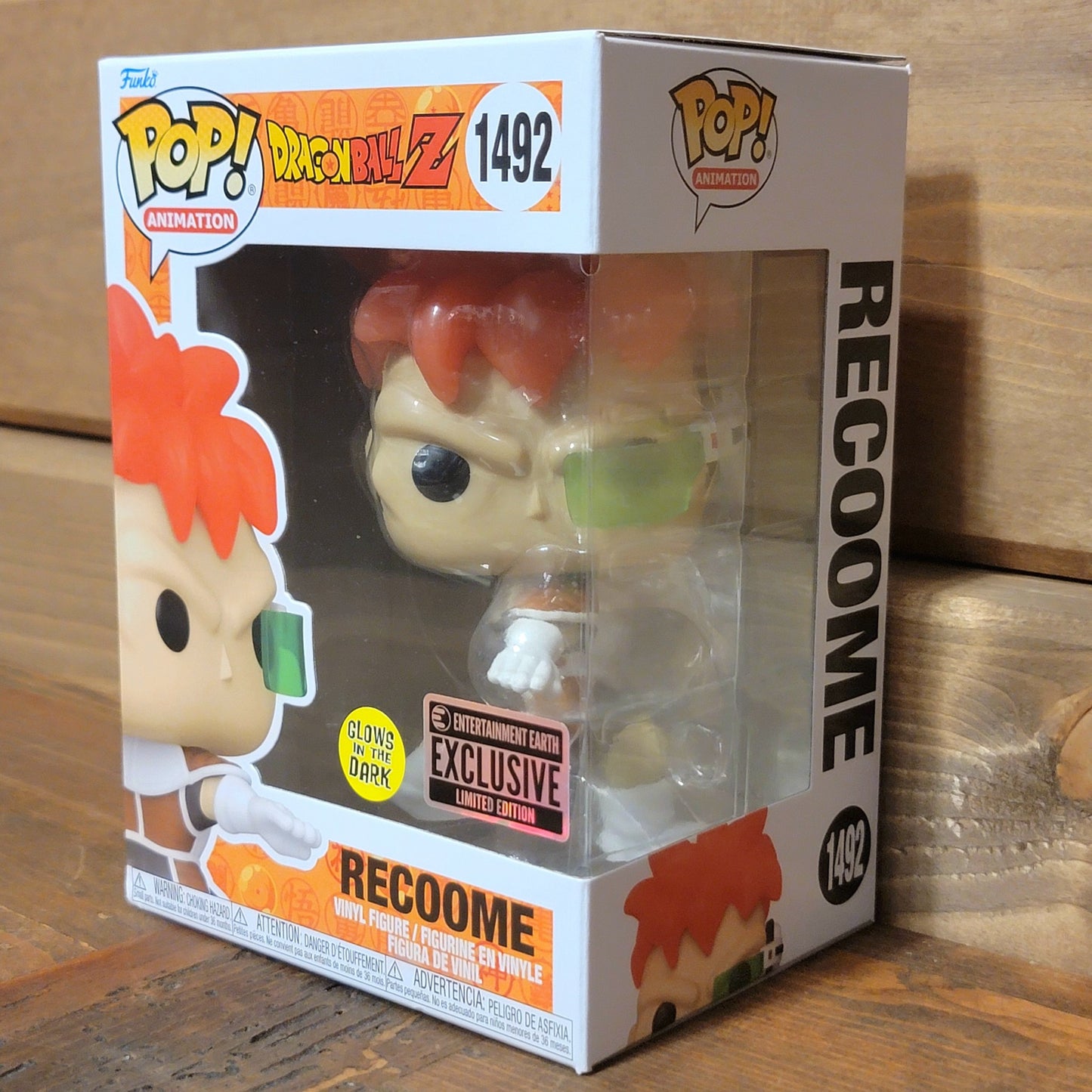 Recoome 1492 Ginyu Force Dragon Ball Z DBZ Anime Funko Pop! Vinyl Figure GITD