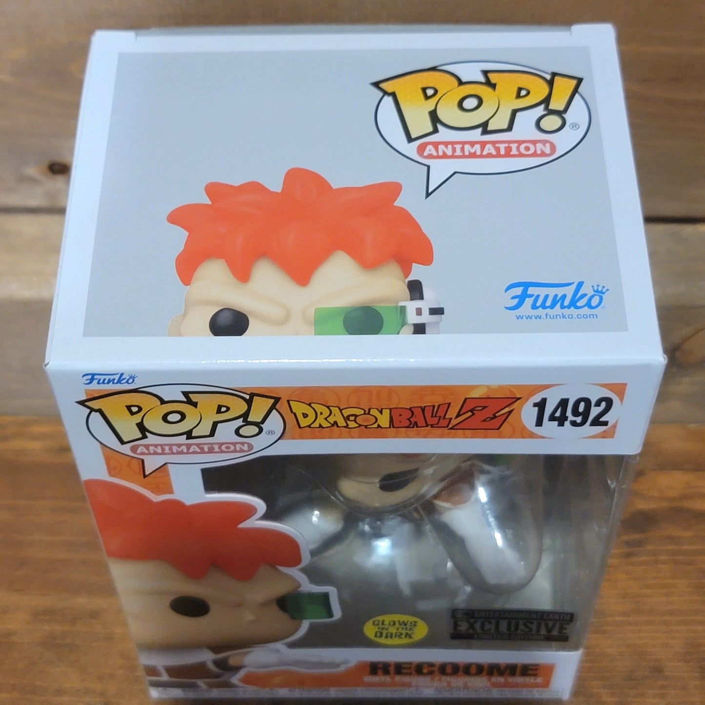 Recoome 1492 Ginyu Force Dragon Ball Z DBZ Anime Funko Pop! Vinyl Figure GITD