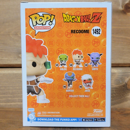 Recoome 1492 Ginyu Force Dragon Ball Z DBZ Anime Funko Pop! Vinyl Figure GITD