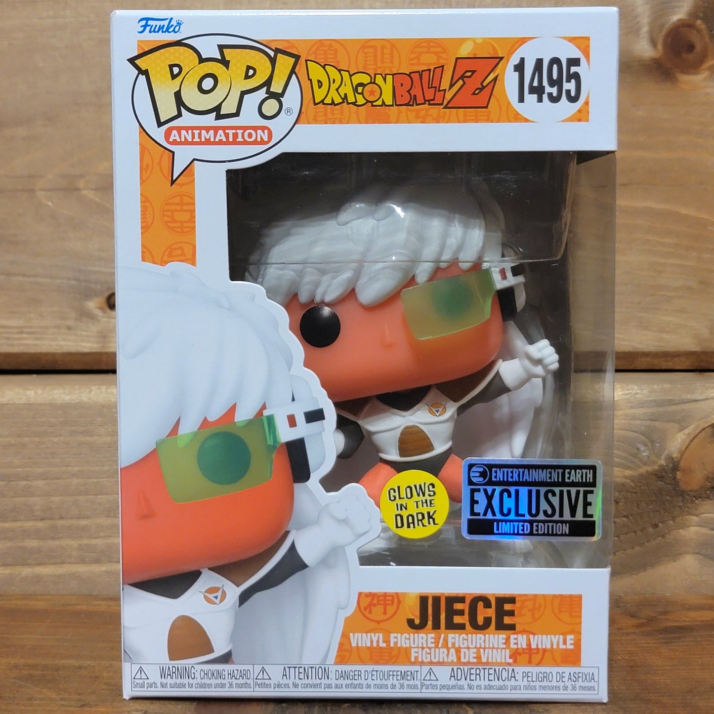 Jiece 1495 Ginyu Force Dragon Ball Z DBZ Anime Funko Pop! Vinyl Figure GITD