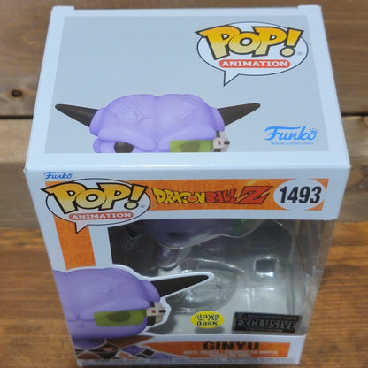 Captain Ginyu 1492 Force Dragon Ball Z DBZ Anime Funko Pop! Vinyl Figure GITD