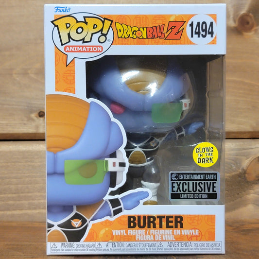 Burter 1494 Ginyu Force Dragon Ball Z DBZ Anime Funko Pop! Vinyl Figure GITD