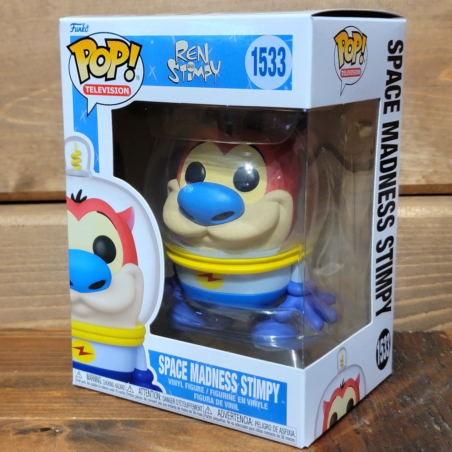 Space Madness Ren 1532 & Stimpy 1533 Nick Rewind Funko Pop! Vinyl Figures Bundle