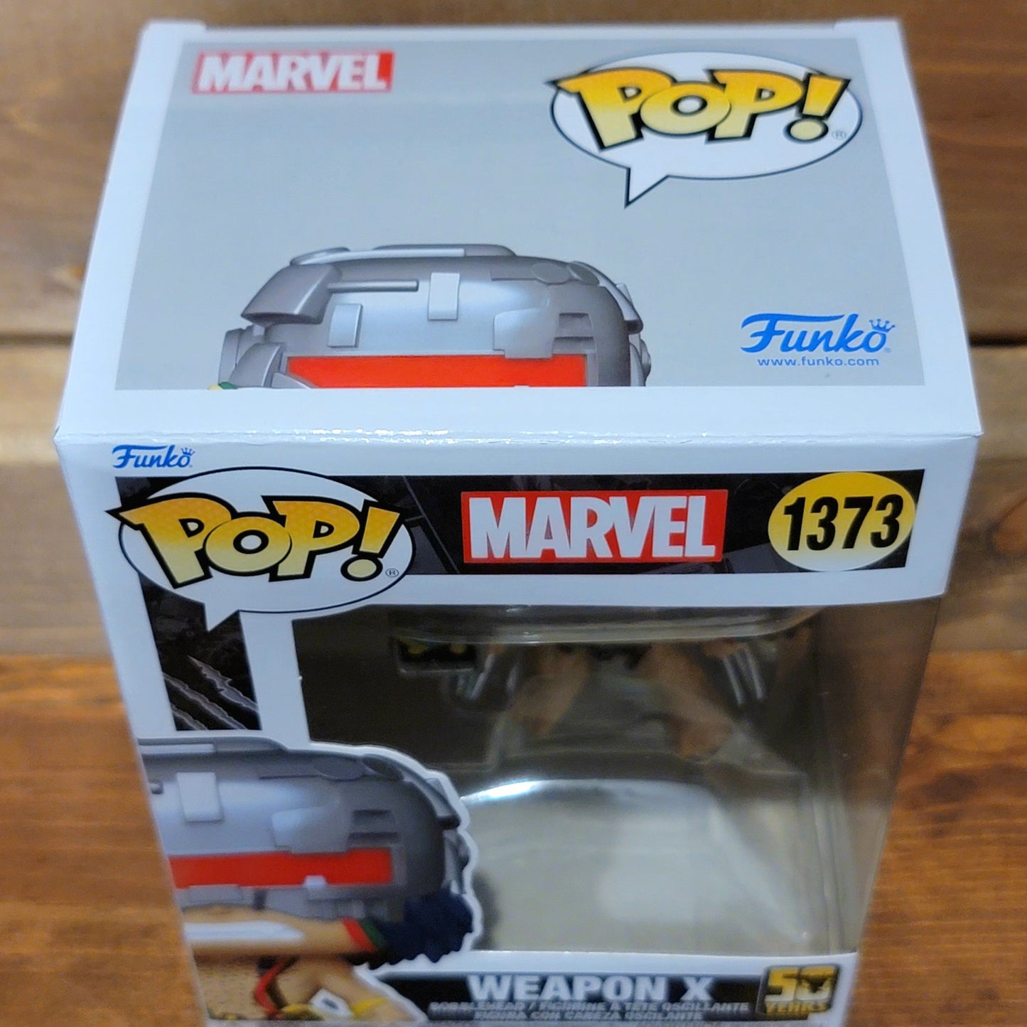 Weapon X 1373 Wolverine 50th Anniversary Marvel MCU Funko Pop! Vinyl Figure