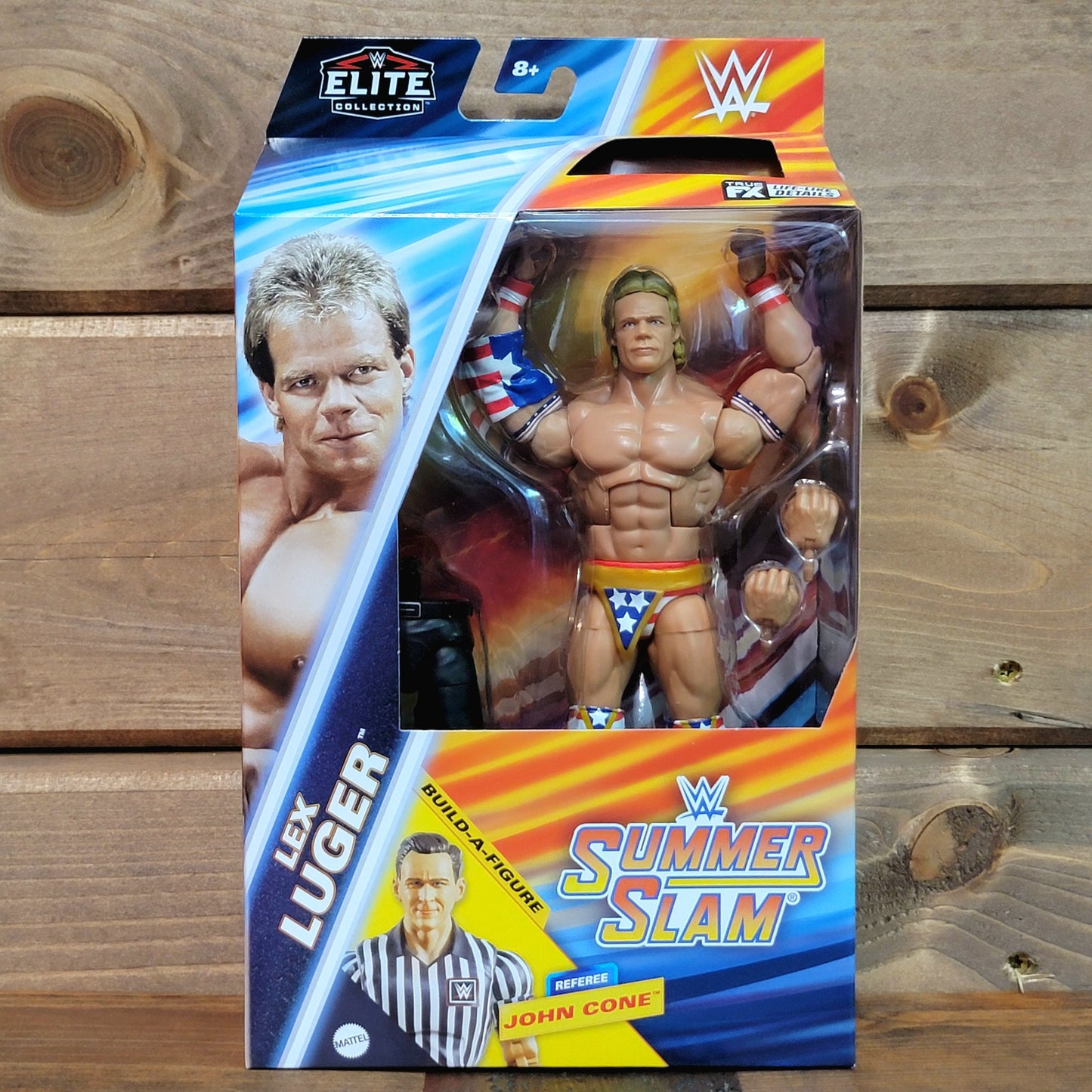 Lex Luger WWE Elite Collection SummerSlam 2024 Action Figure BAF John Cone