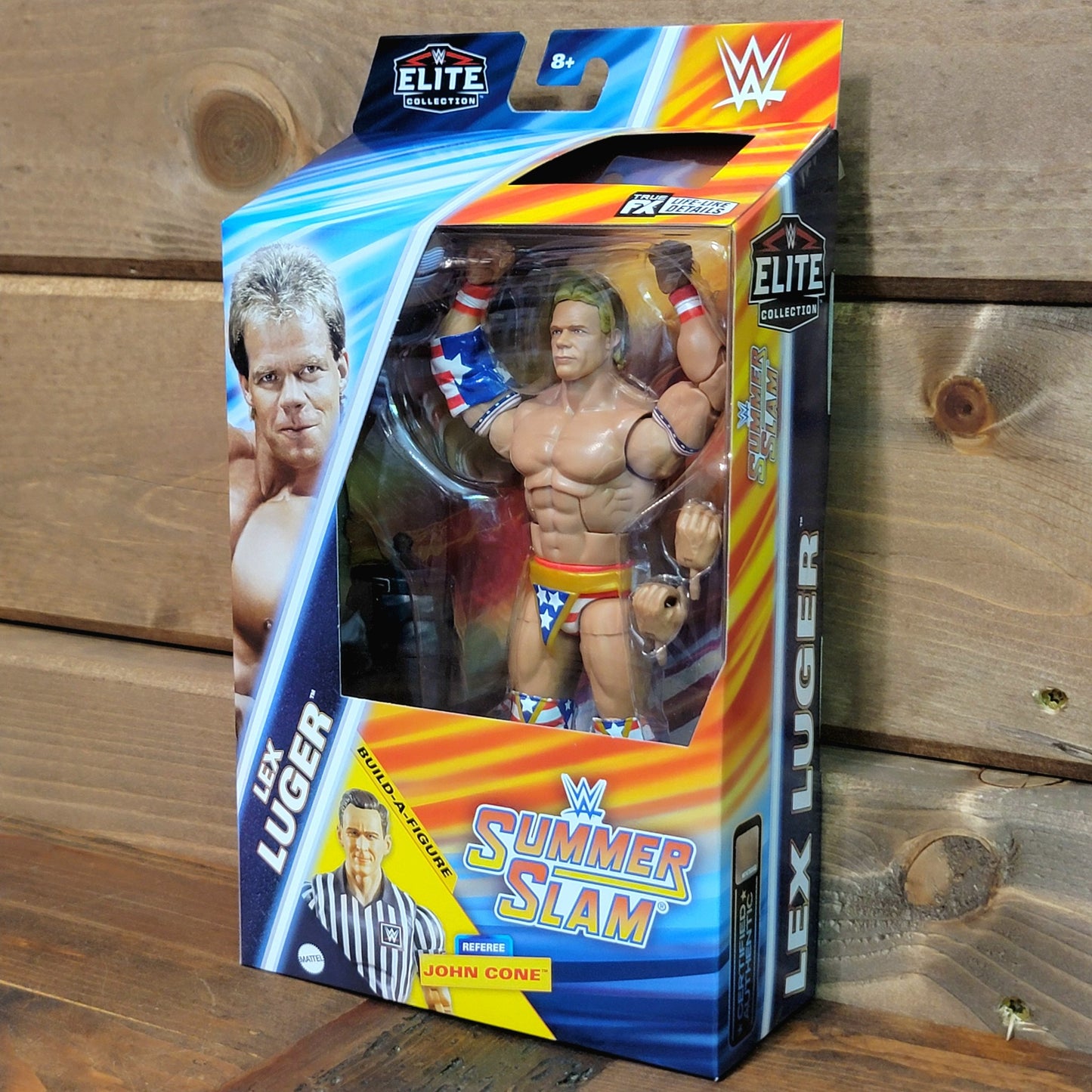 Lex Luger WWE Elite Collection SummerSlam 2024 Action Figure BAF John Cone