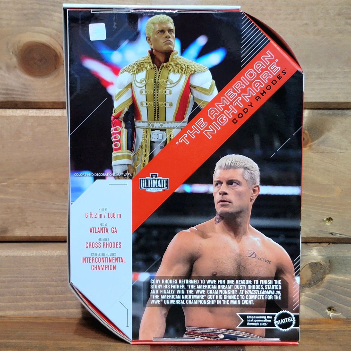 Cody Rhodes WWE Ultimate Edition Wave 21 6 in Action Figure