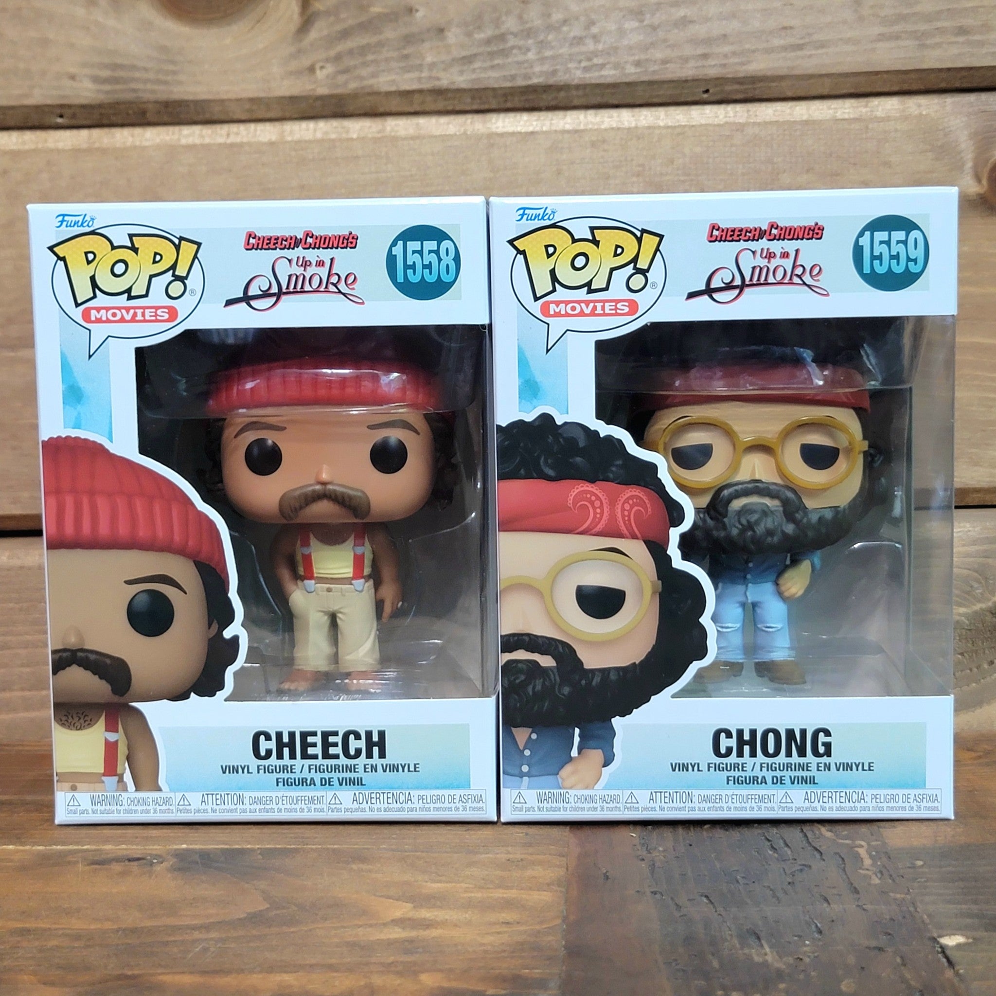 Cheech 1558 Chong 1559 Cheech Chong Up in Smoke Funko Pop Vinyl Figu MC Collectible