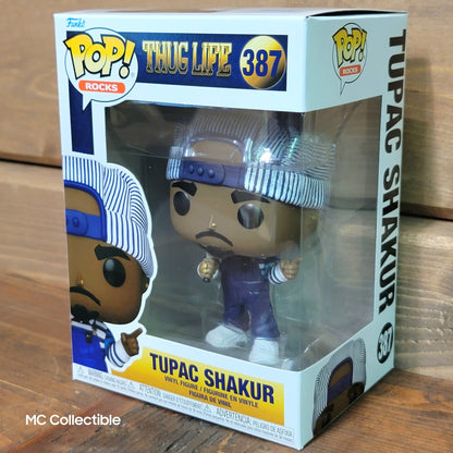 Tupac Shakur 387 with Microphone 90's 2pac Rocks Funko Pop! Vinyl Figure