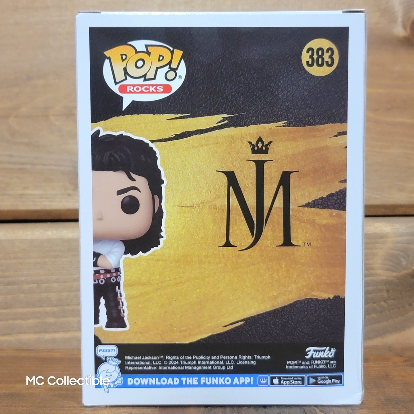 Michael Jackson 383 Dirty Diana Rocks Funko Pop! Vinyl Figure