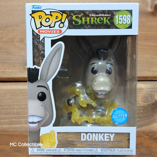 Donkey Glitter 1587 Dreamworks 30th Anniversary Funko Pop! Vinyl Figure