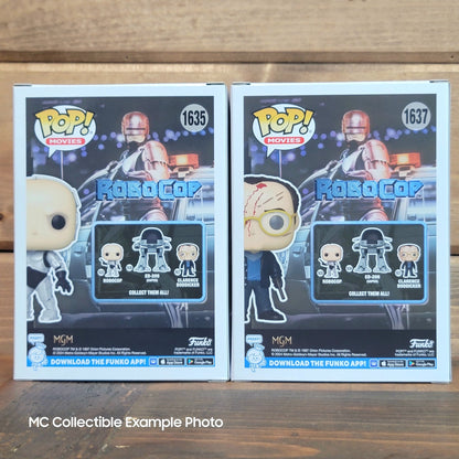 RoboCop 1635 & Clarence Boddicker 1637 Movies Funko Pop Vinyl Figures Set