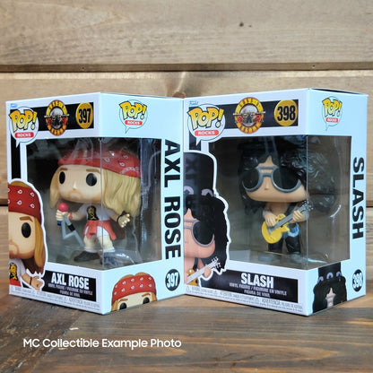 Guns N' Roses Axel Rose 397 & Slash 398 (1990's) Rocks Funko Pop Vinyl Figure