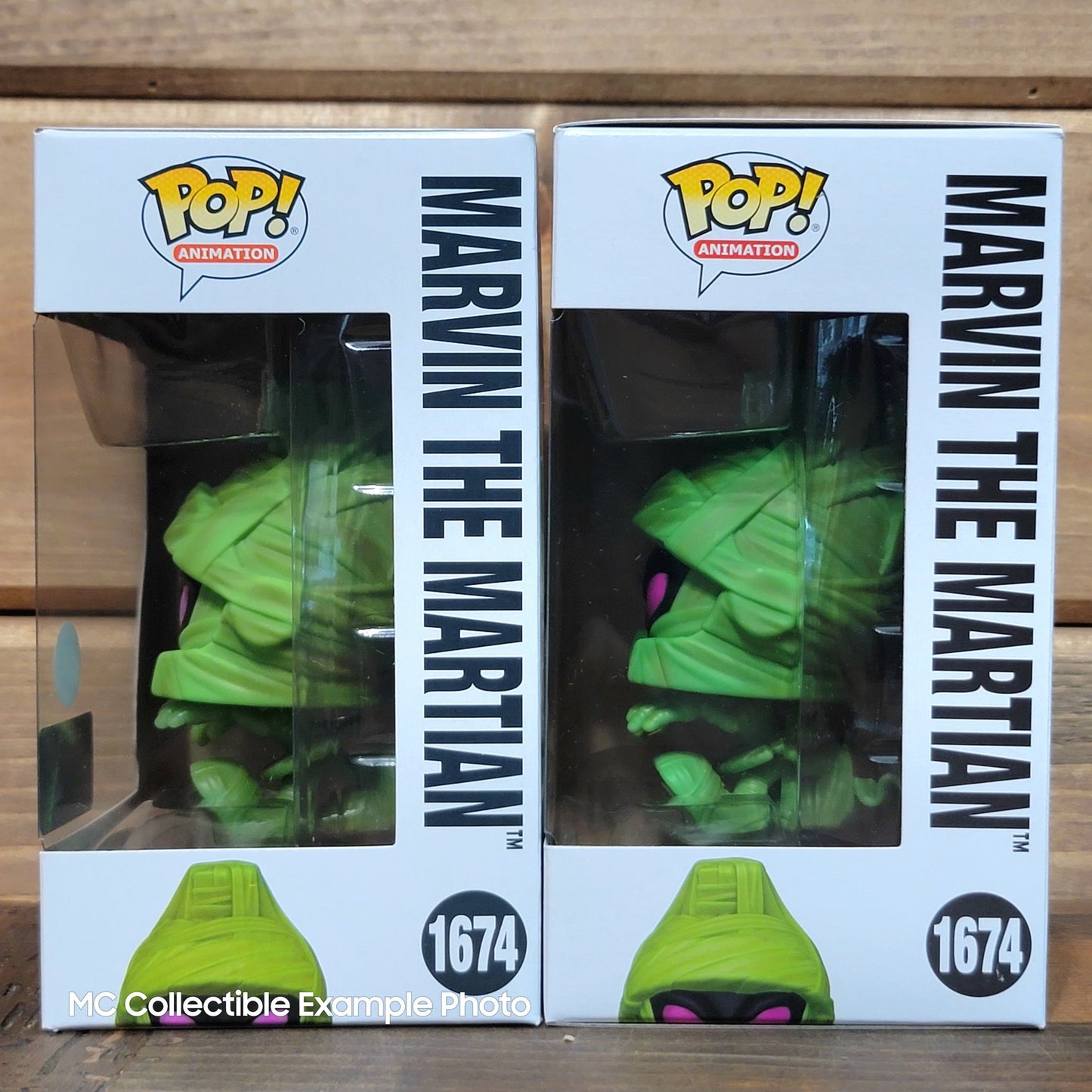 Looney Tunes Marvin the Martian 1674 GITD & Common Funko Pop Vinyl Figures