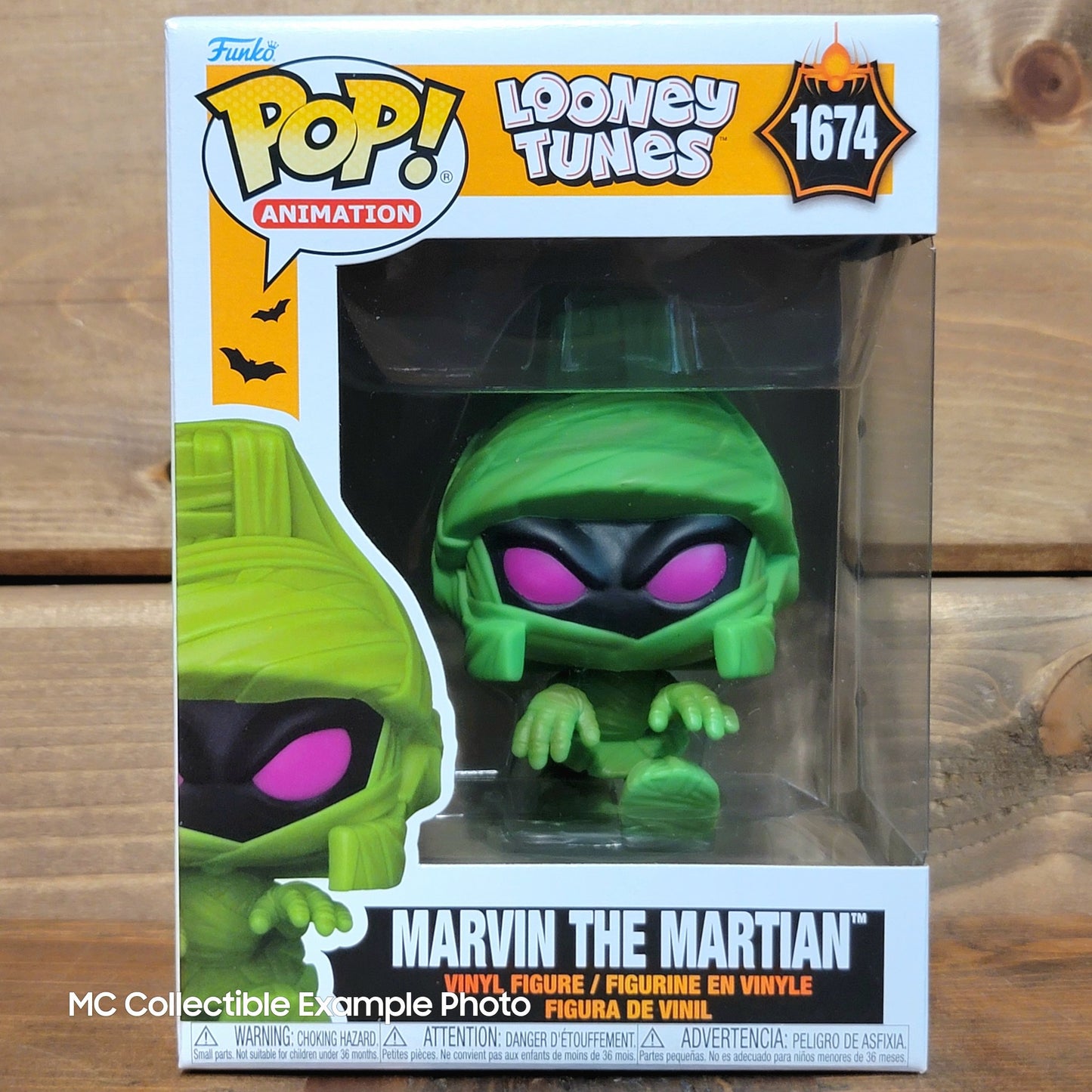 Looney Tunes Marvin the Martian 1674 GITD & Common Funko Pop Vinyl Figures