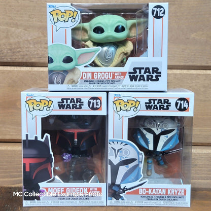 Star Wars The Mandalorian Wave 10 Funko Pop Vinyl Figures Set