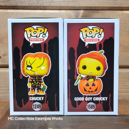 Chucky Vintage Halloween 1249 & 1589 Horror Movies Funko Pop! Vinyl Figures Set