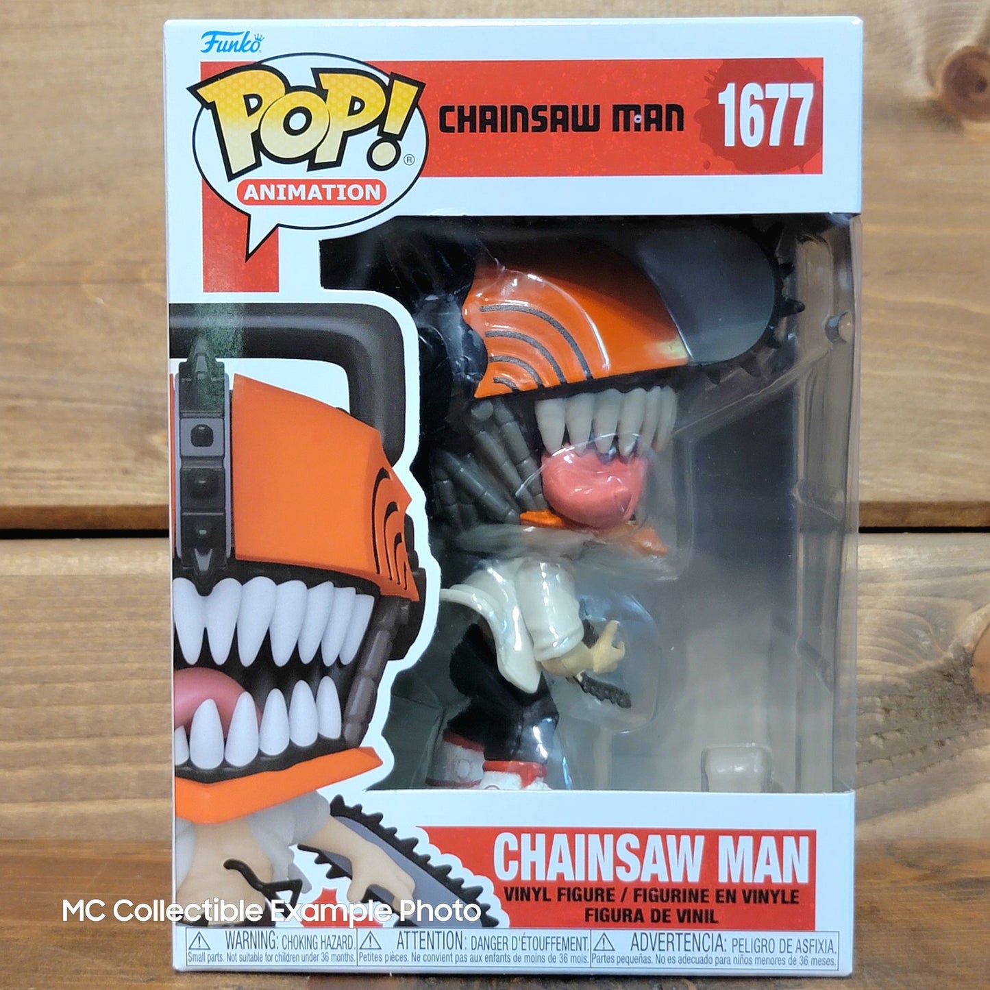 Chainsaw Man 1677 & Pochita 1682 Funko Pop Vinyl Figure