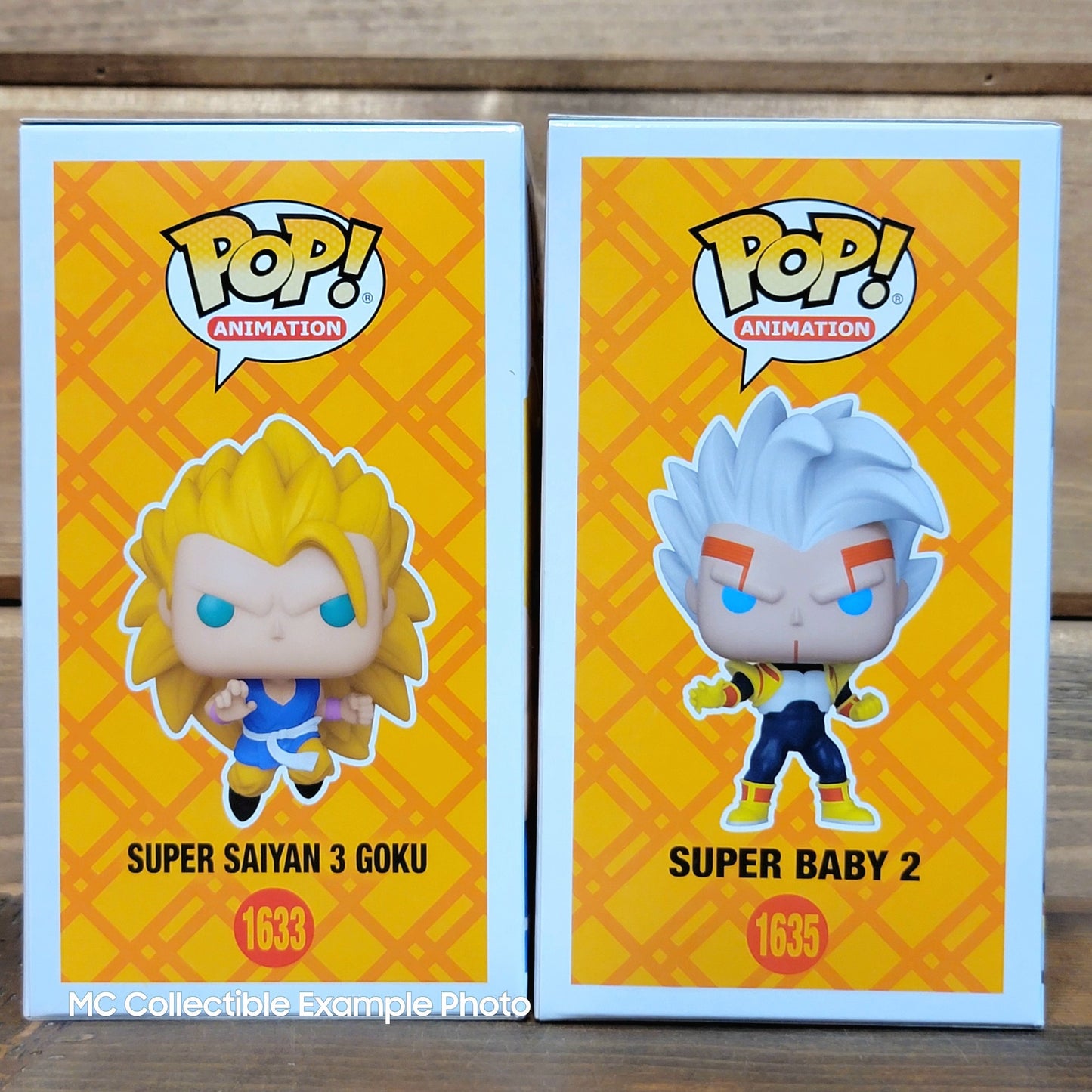 Dragon Ball GT Super Saiyan 3 Goku & Baby Funko Pop Vinyl Figures EE Exclusives