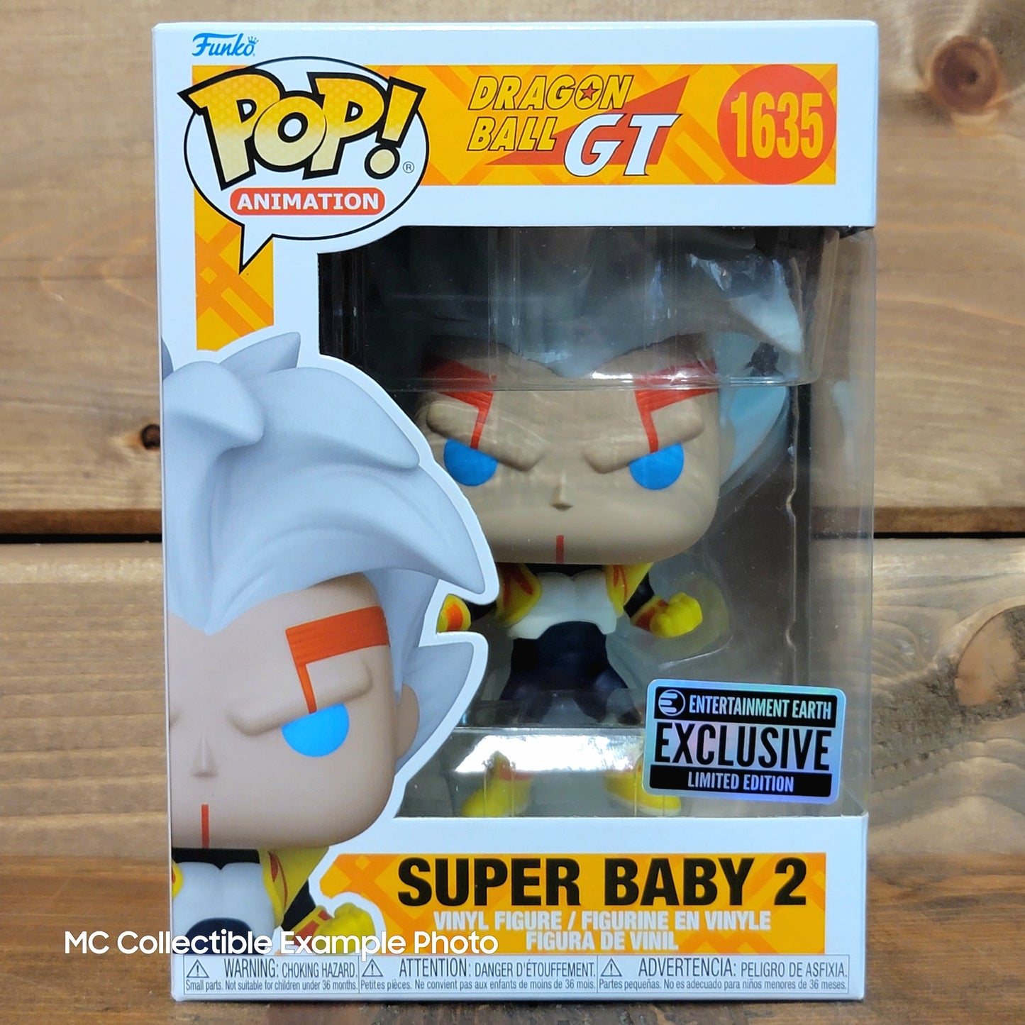 Dragon Ball GT Super Saiyan 3 Goku & Baby Funko Pop Vinyl Figures EE Exclusives