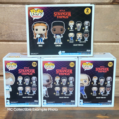 Stranger Things Season 4 Max Lucas Murray Vecna Chrissy Funko Pop Vinyl Set