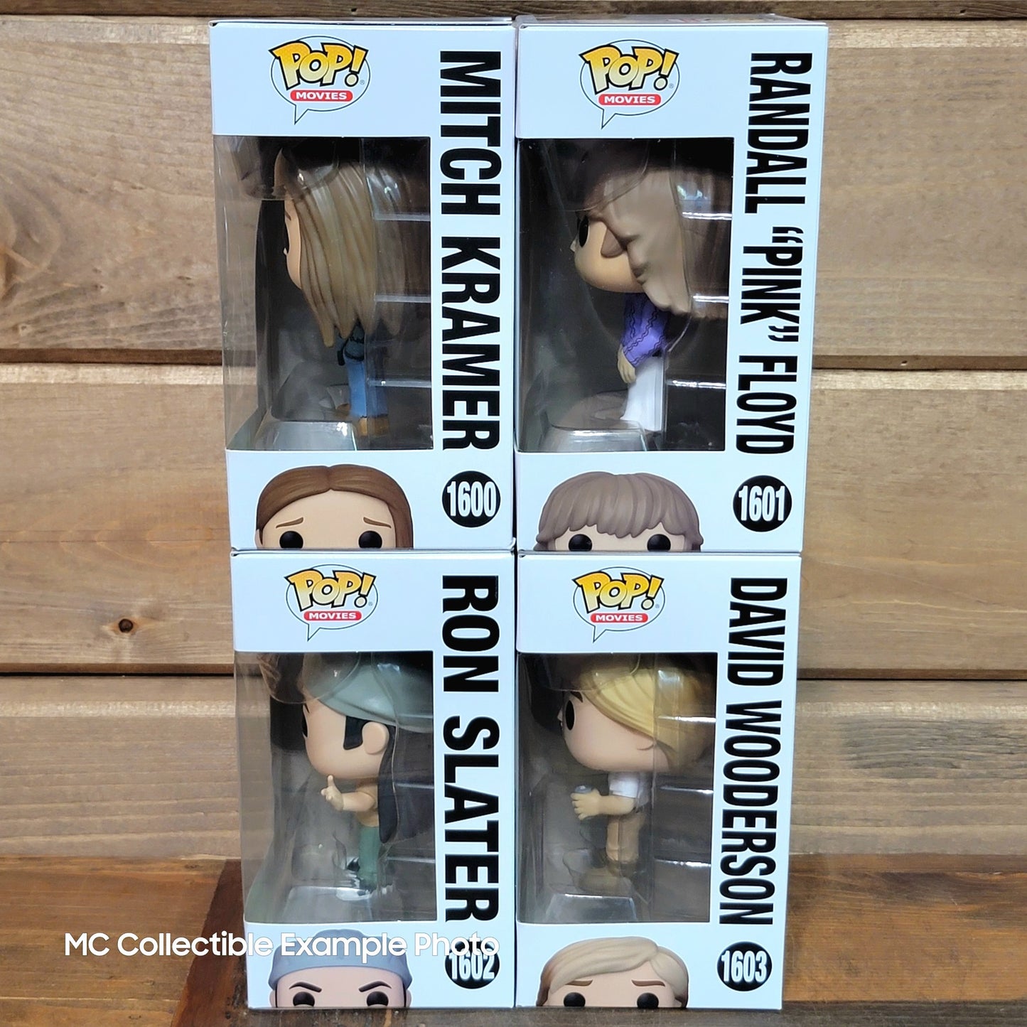 Dazed and Confused Funko Pop Vinyl Figure Set Pink, Mitch, Slater, Wooderson