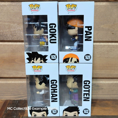 Dragon Ball GT Goku 1626 Gohan 1631 Goten 1632 Pan 1629 Funko Pop Vinyl Figures