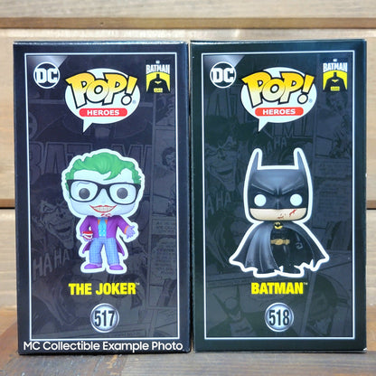 Batman 85th Anniversary The Joker 517 Batman 518 Heroes Funko Pop Vinyl Figure