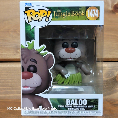 Disney The Jungle Book Bagheera 1475 & Baloo 1474 Funko Pop Vinyl Figure