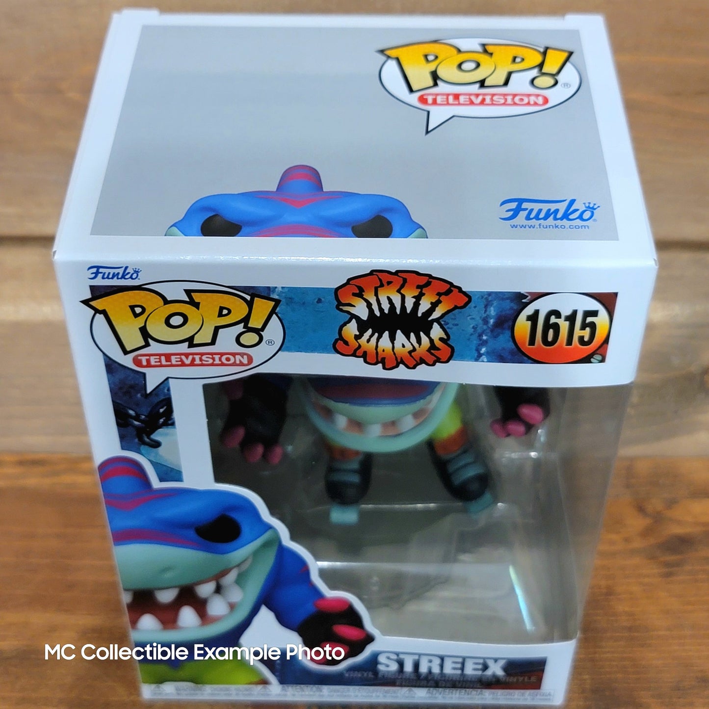 Street Sharks Streex 1615 Funko Pop Vinyl Figure