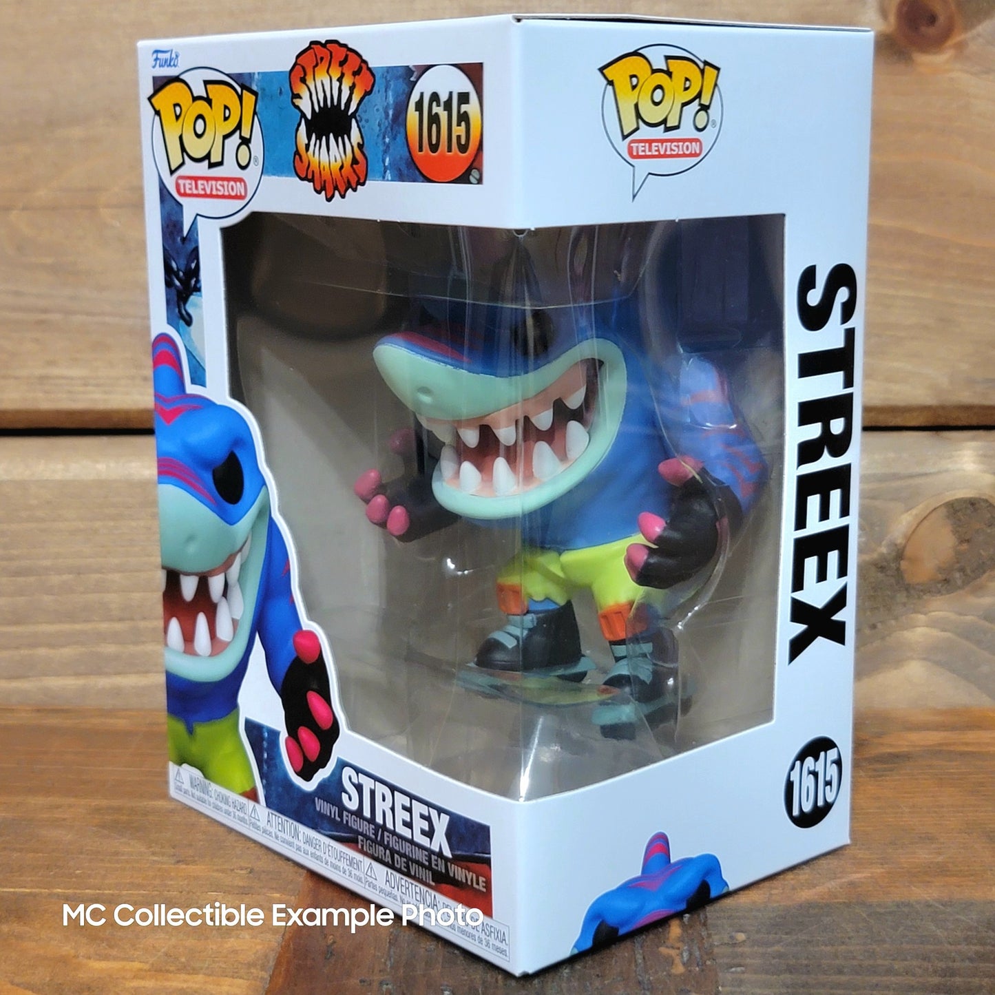 Street Sharks Streex 1615 Funko Pop Vinyl Figure