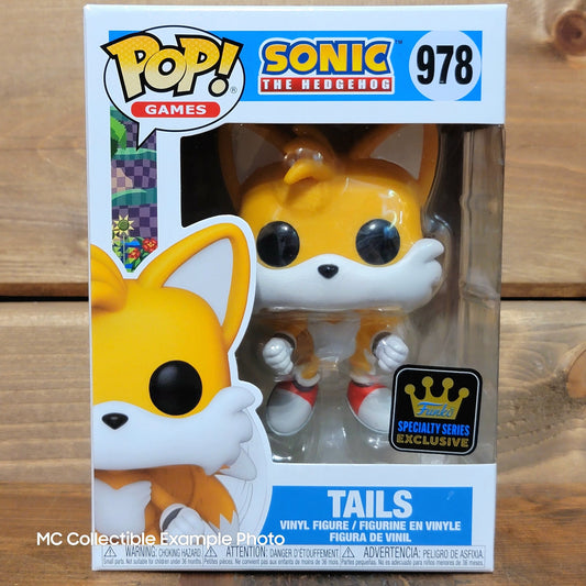 Sonic the Hedgehog Tails Flying 978 Funko Pop Vinyl Figure Specialty Series