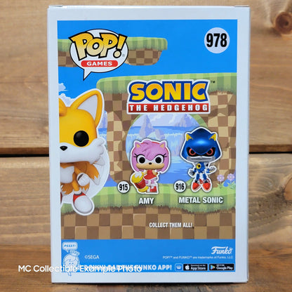 Sonic the Hedgehog Tails Flying 978 Funko Pop Vinyl Figure Specialty Series