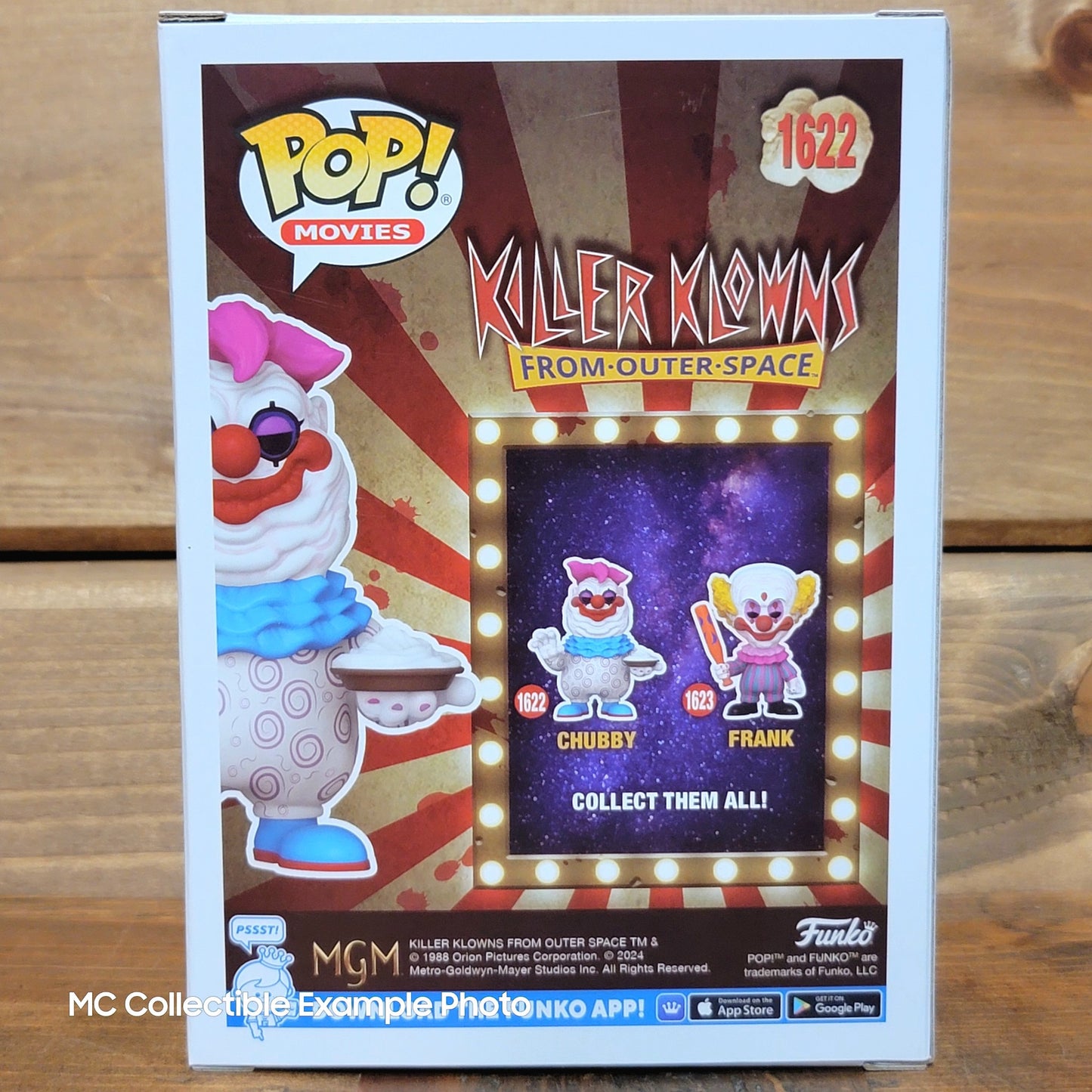 Killer Klowns From Outer Space Chubby 1622 Funko Pop Vinyl Figure