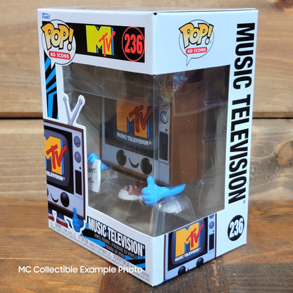 MTV Music Television Logo 236 Ad Icons Funko Pop Vinyl Figure