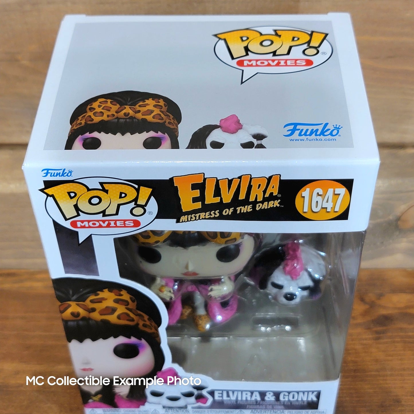 Elvira and Gonk 1647 Horror Funko Pop Vinyl Figure and Buddy