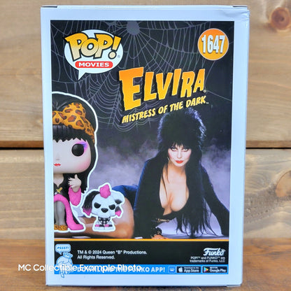 Elvira and Gonk 1647 Horror Funko Pop Vinyl Figure and Buddy