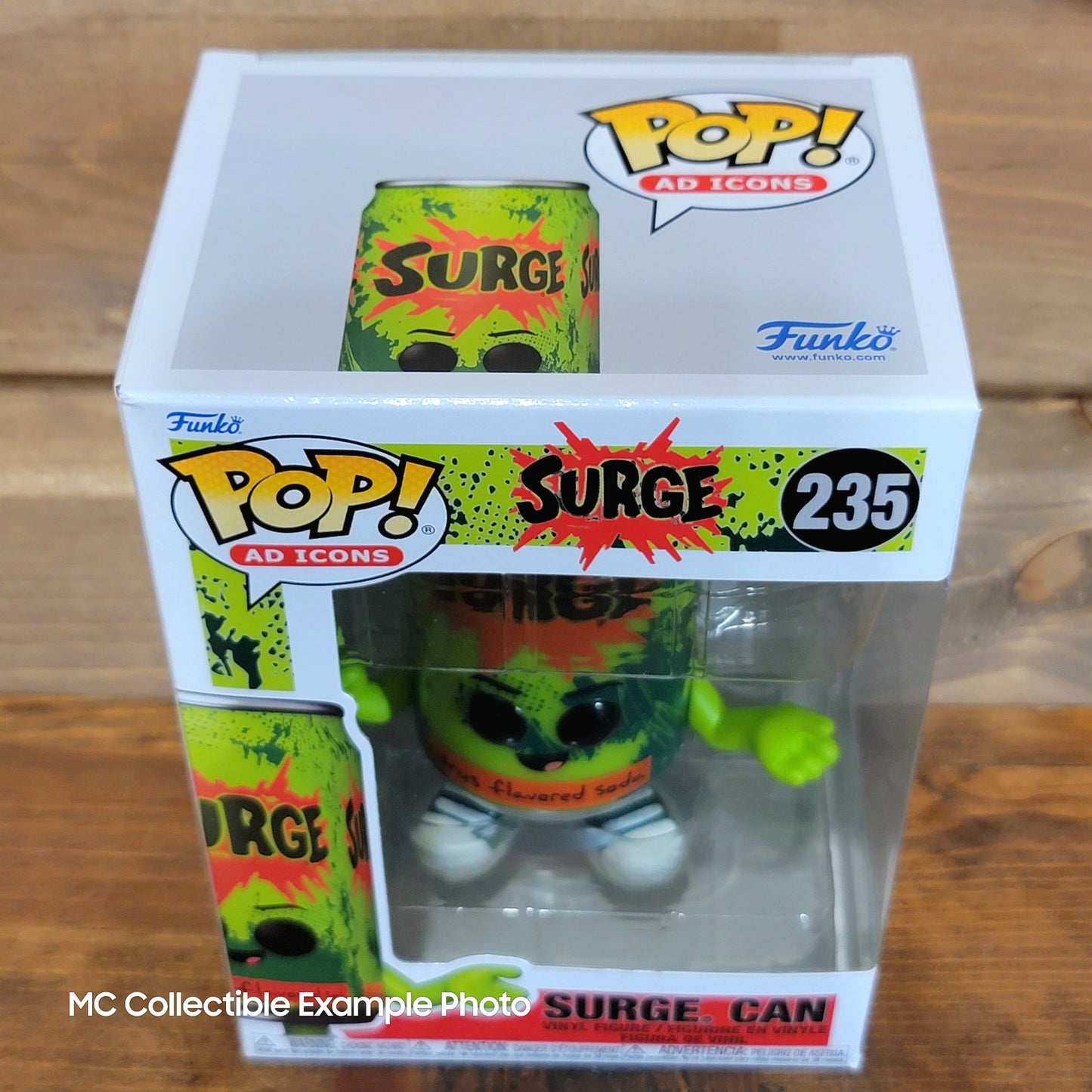 Surge Can  235 Ad Icons Funko Pop Vinyl Figure