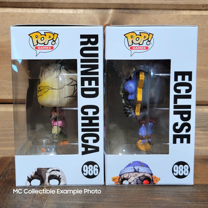 Five Nights at Freddy's Security Breach Ruin Eclipse & Chica Funko Pop Vinyl Set