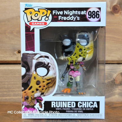 Five Nights at Freddy's Security Breach Ruin Eclipse & Chica Funko Pop Vinyl Set