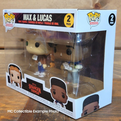 Stranger Things Season 4 Max & Lucas 2 pack Funko Pop Vinyl Figure