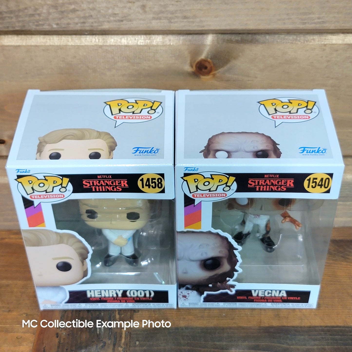 Stranger Things S4 Henry 001 & Vecna Transformation 1540 Funko Pop Vinyl Figure