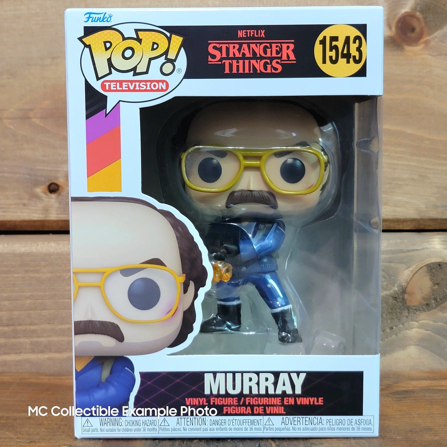 Stranger Things Season 4 Murray with Flamethrower 1543 Funko Pop Vinyl Figure