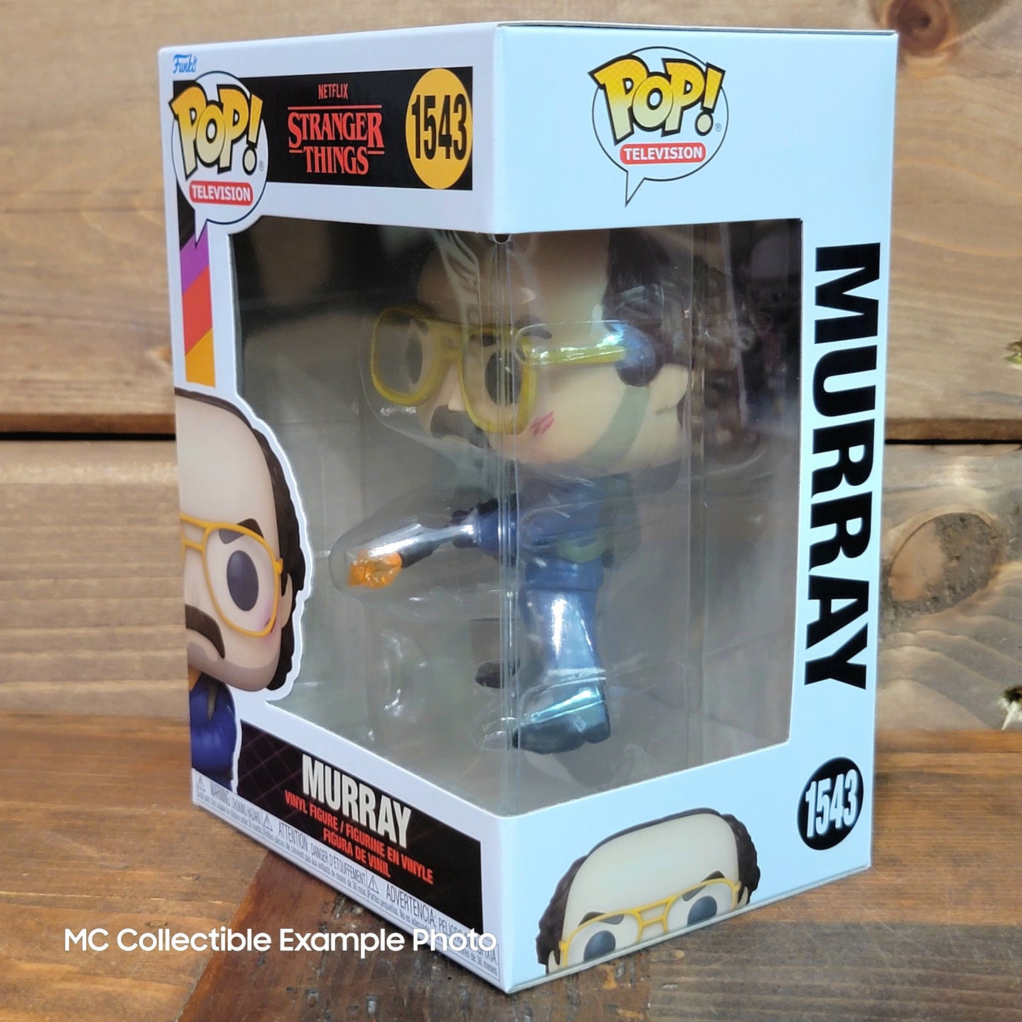 Stranger Things Season 4 Murray with Flamethrower 1543 Funko Pop Vinyl Figure