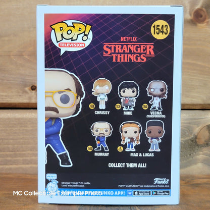 Stranger Things Season 4 Murray with Flamethrower 1543 Funko Pop Vinyl Figure