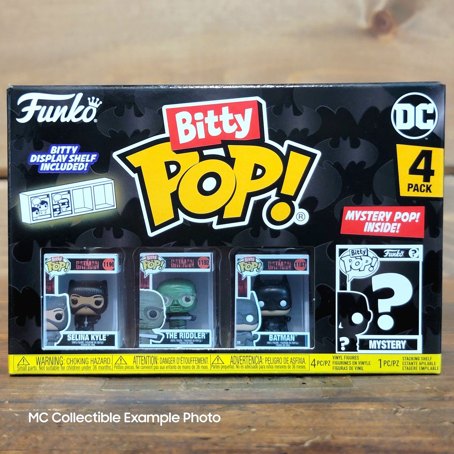 Batman & Catwoman 85th Anniversary Funko Bitty Pop! Mini-Figures w/ Mystery Pops