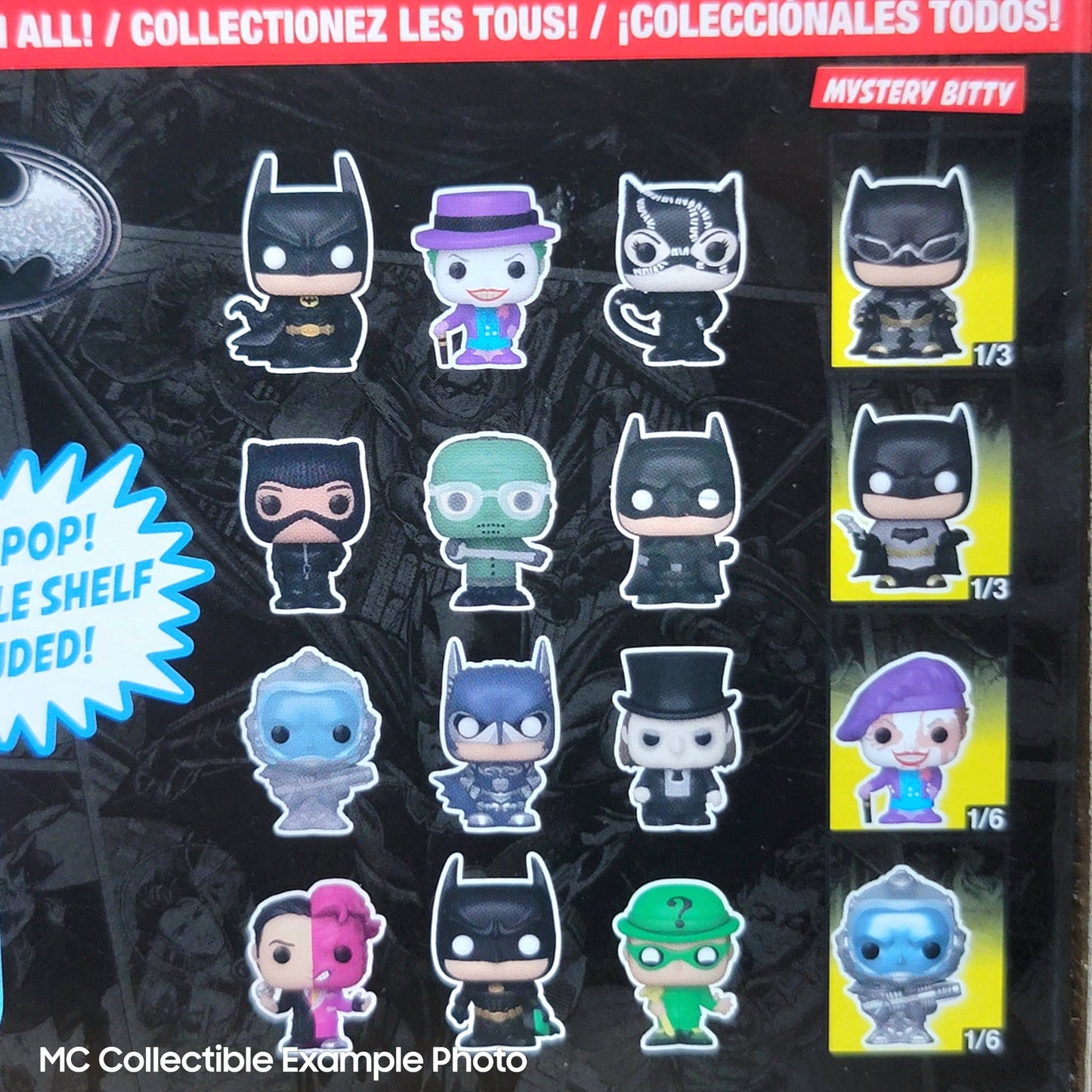 Batman 85th Anniversary Funko Bitty Pop! Mini-Figure Collection w/ Mystery Pops!