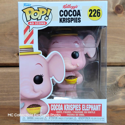 Kellogg's Cocoa Krispies Elephant 266 Ad Icons Funko Pop Vinyl Figure